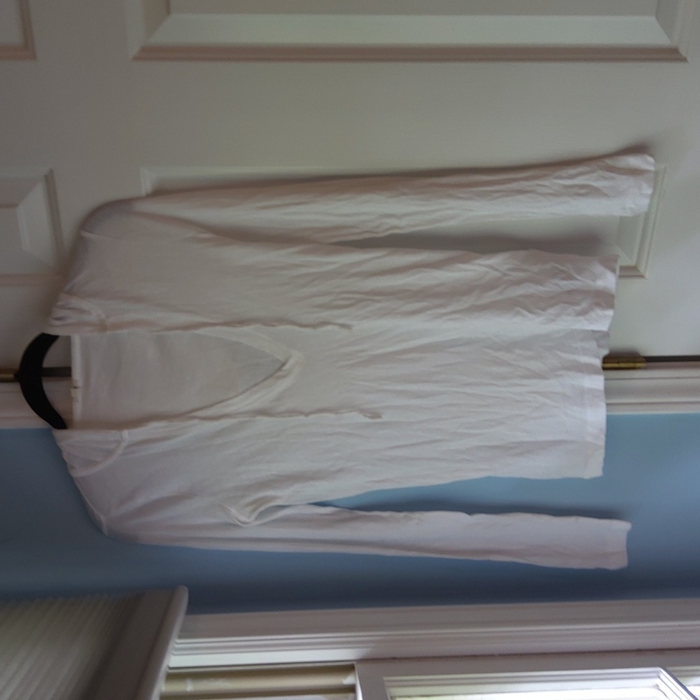 J CREW💥New💥White Tissue Hoodie